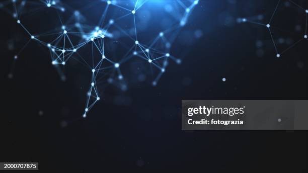 digital network connections - plexus stock pictures, royalty-free photos & images