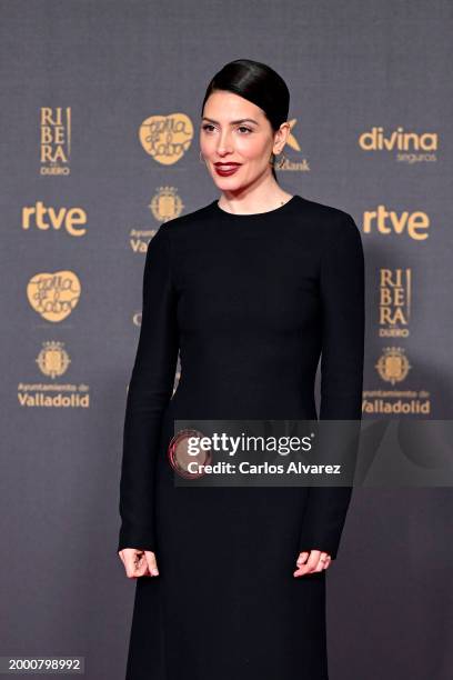 Bárbara Lennie attends the red carpet at the Goya Awards 2024 at Feria de Valladolid on February 10, 2024 in Valladolid, Spain.
