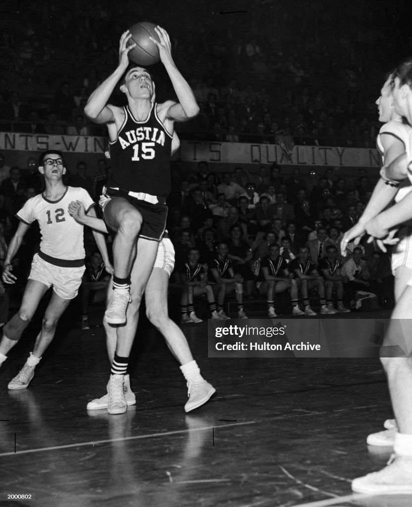 Dave DeBusschere Plays In High School Game