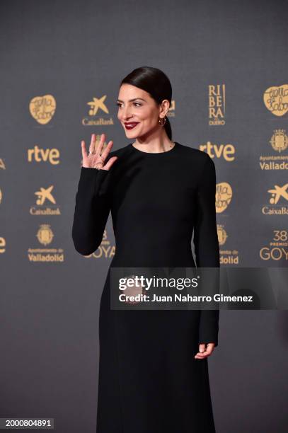 Bárbara Lennie attends the red carpet at the Goya Awards 2024 at Feria de Valladolid on February 10, 2024 in Valladolid, Spain.