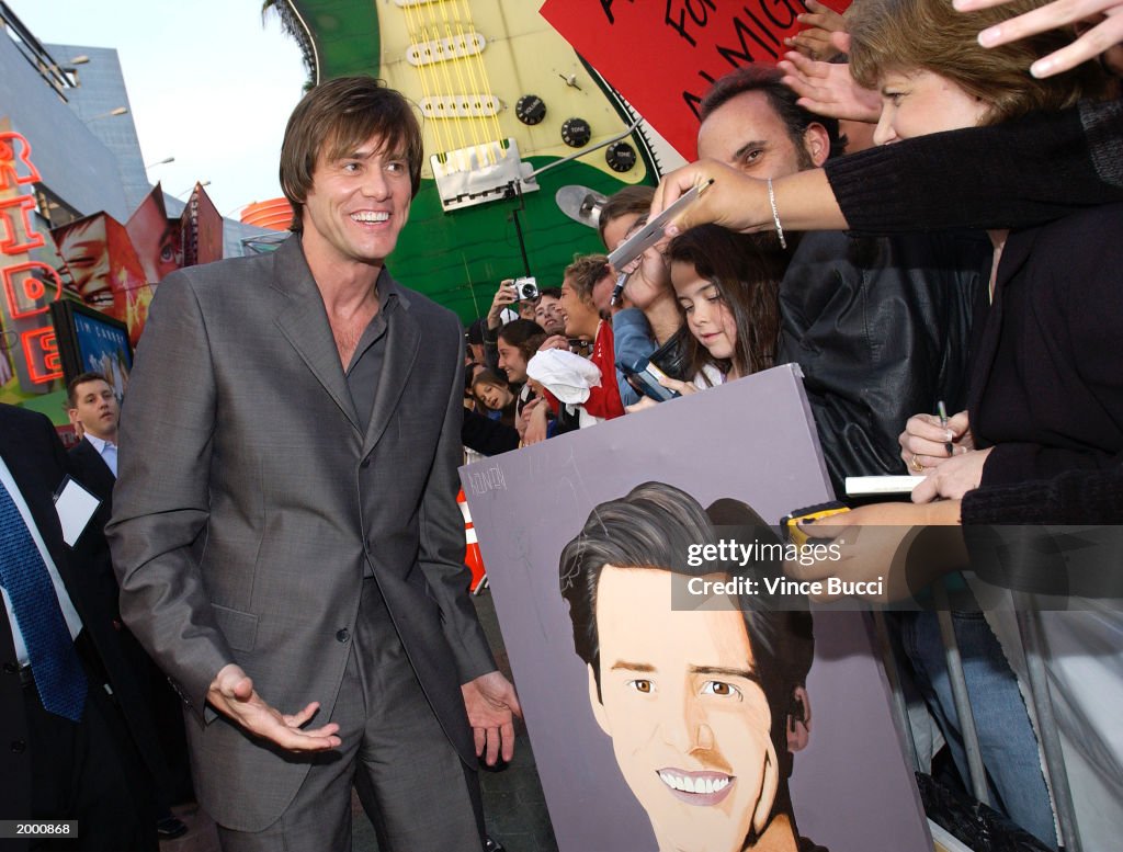 "Bruce Almighty" Film Premiere in Hollywood