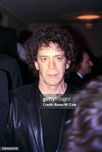 Lou Reed at the Rock and Roll Hall of Fame Awards in NYC, 1996