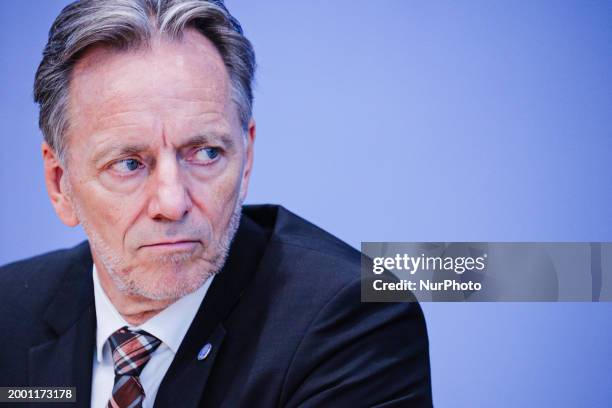 Holger Munch, President of the Federal Criminal Police Office , is attending the presentation of the report ''Current Measures Against Right-Wing...