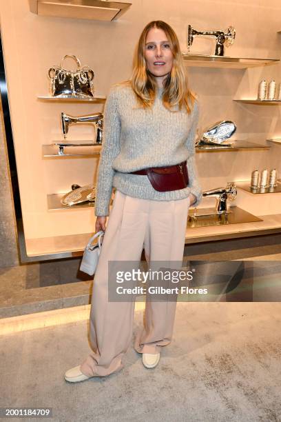 Dree Hemingway at Tod's Cocktail Party and Dinner as part of New York Ready to Wear Fashion Week held on February 13, 2024 in New York, New York.