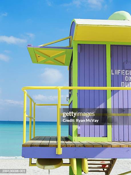 Lifeguard Building 82 Lifeguard Tower Detail Stock Photos, High-Res Pictures, and Images ...