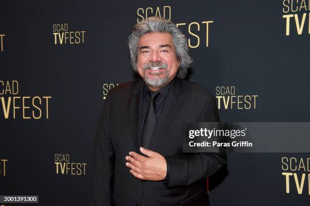 George Lopez attends the "Lopez vs. Lopez" press junket during day four of the 2024 SCAD TVfest at Four Seasons Hotel Atlanta on February 10, 2024 in...