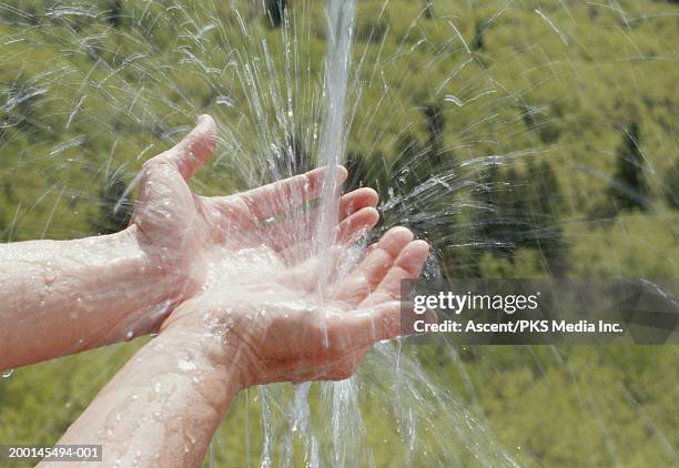 Hand Water Spring Spring Water Hands Photos and Premium High Res Pictures - Getty Images