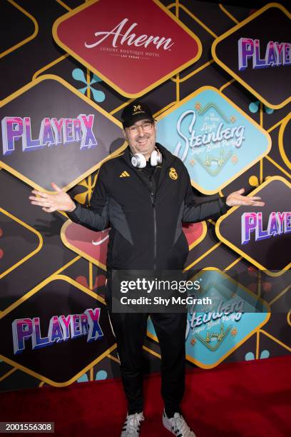 Phil Hellmuth attends The Leigh Steinberg Super Bowl Party 2024 at Ahern Luxury Boutique Hotel Las Vegas on February 10, 2024 in Las Vegas, Nevada.