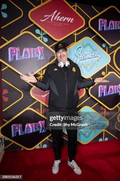 Phil Hellmuth attends The Leigh Steinberg Super Bowl Party 2024 at Ahern Luxury Boutique Hotel Las Vegas on February 10, 2024 in Las Vegas, Nevada.