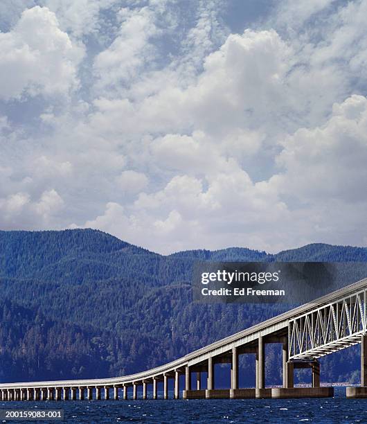 usa, oregon, astoria-megler bridge - 1996 stock pictures, royalty-free photos & images