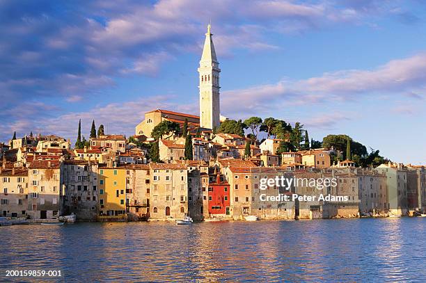 croatia, rovinj, sea and waterfront - travel11 stock pictures, royalty-free photos & images