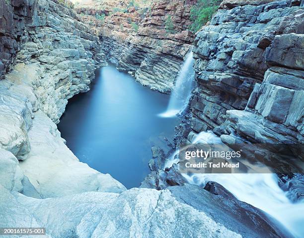 australia, kimberley, lennard gorge and river - meseta de kimberley fotografías e imágenes de stock