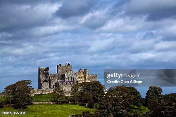 ireland, tipperary county, the rock of cashel - cashel stock pictures, royalty-free photos & images