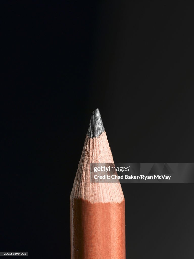 Pencil tip, close-up