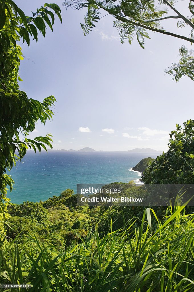 French West Indies, Guadeloupe, Les Saintes from Pointe Madame