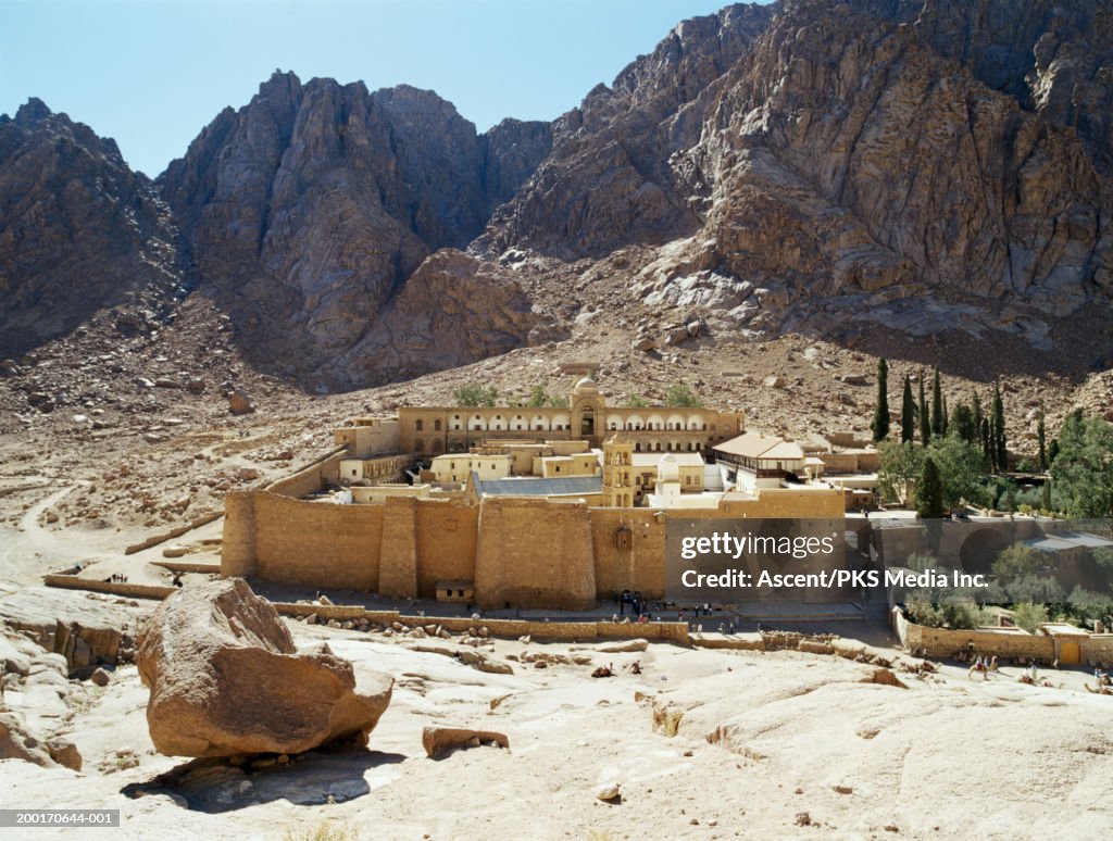 Egypt, Sinai, St. Catherine's Monastery and Mt. Sinai