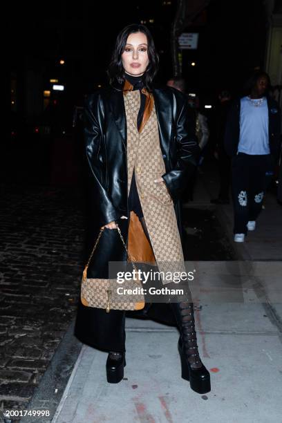Marta Pozzan attends the Gucci Ancora event at the Gucci SoHo Boutique on February 10, 2024 in New York City.