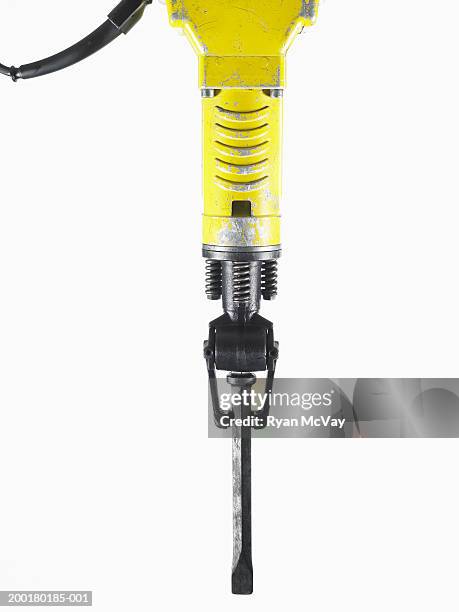 jackhammer, close-up - jackhammer stock pictures, royalty-free photos & images