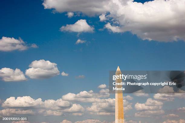 usa, washington d.c., washington monument - forma de falo fotografías e imágenes de stock