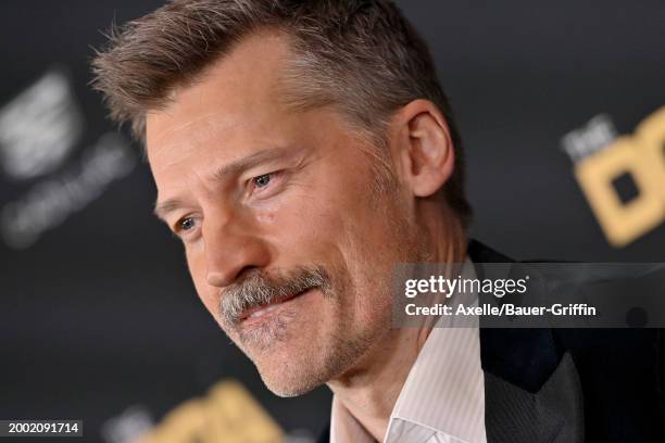 Nikolaj Coster-Waldau attends the 76th Directors Guild of America Awards at The Beverly Hilton on February 10, 2024 in Beverly Hills, California.