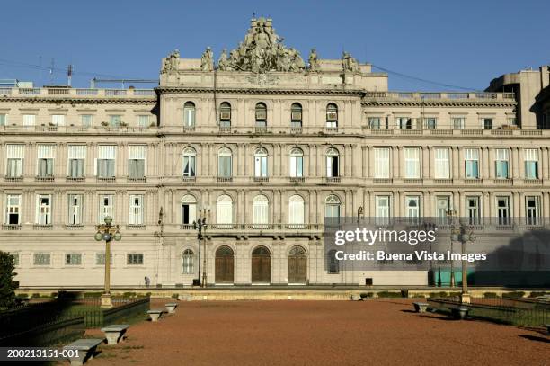 argentina, buenos aires, goverment palace casa rosada (pink house) - casa rosada stock pictures, royalty-free photos & images