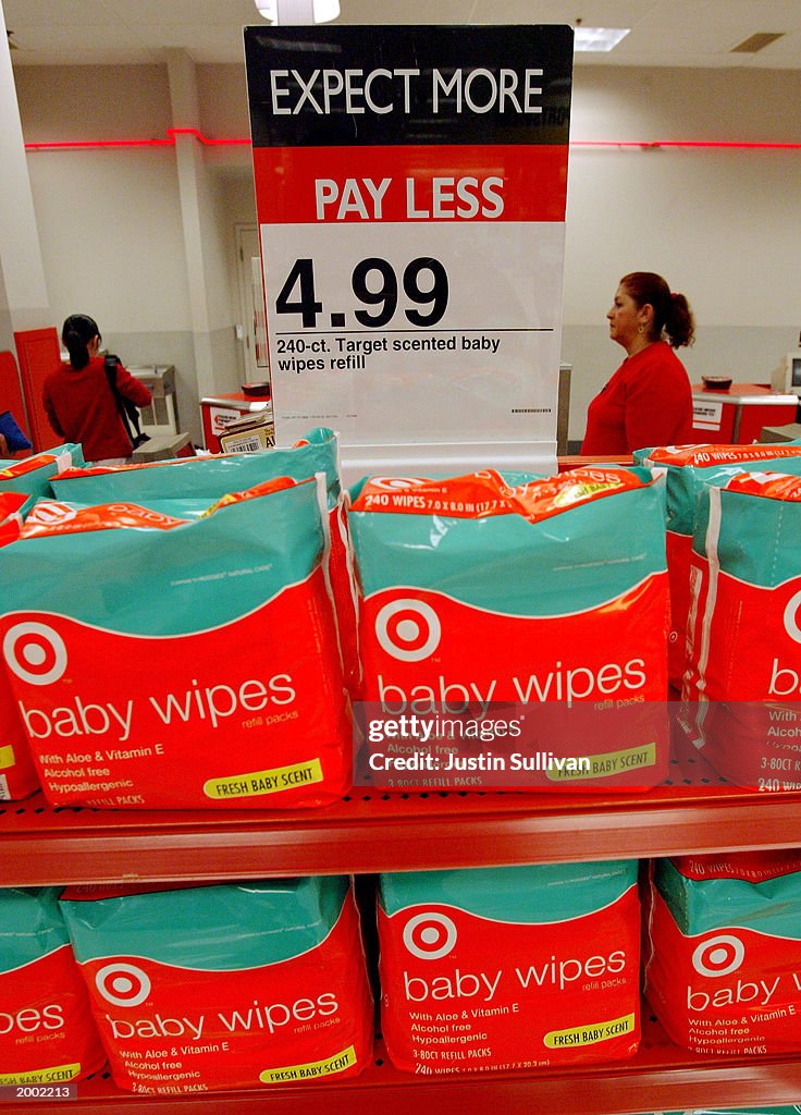 Target 2003 A customer walks in a Target store May 15, 2003 in San Bruno,... News ...