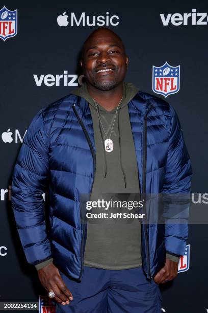 Marcellus Wiley attends Verizon’s “Run the Playlist Live” at Super Bowl LVIII on February 10, 2024 in Las Vegas, Nevada.