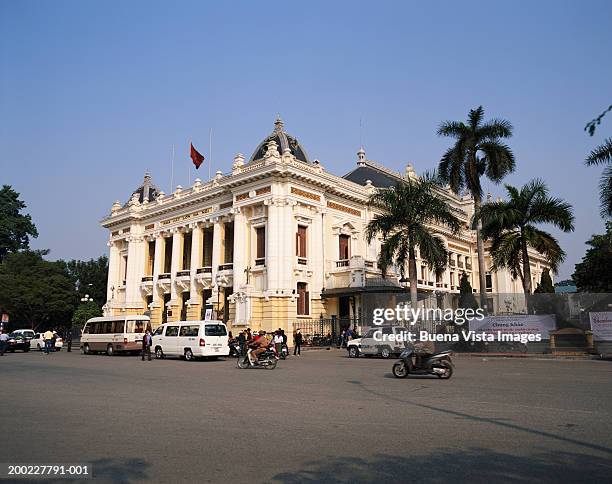 vietnam, hanoi, opera house - hanoi opera stock pictures, royalty-free photos & images