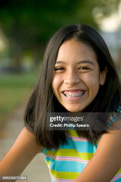 Girl Smiling Portrait High-Res Stock Photo - Getty Images