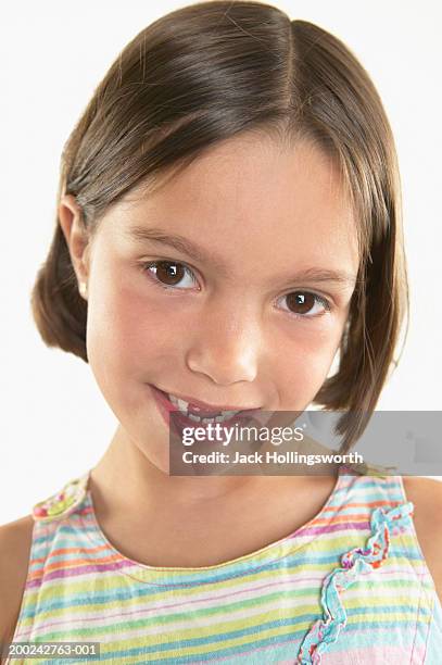 Portrait Of A Girl Smiling High-Res Stock Photo - Getty Images
