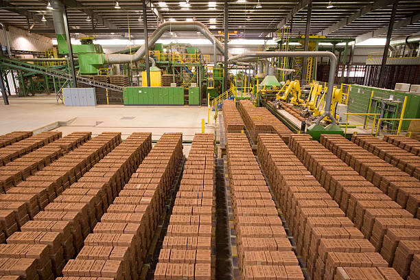 brick factory elevated view