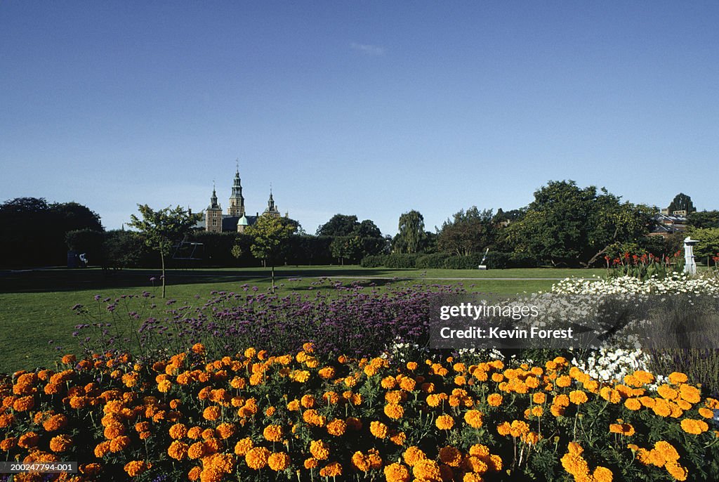 Garden in Kongens Have, Copenhagen, Denmark