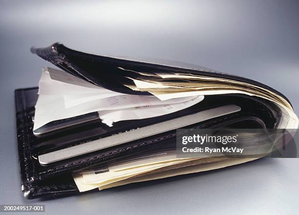 Wallet With Money And Receipt High-Res Stock Photo - Getty Images