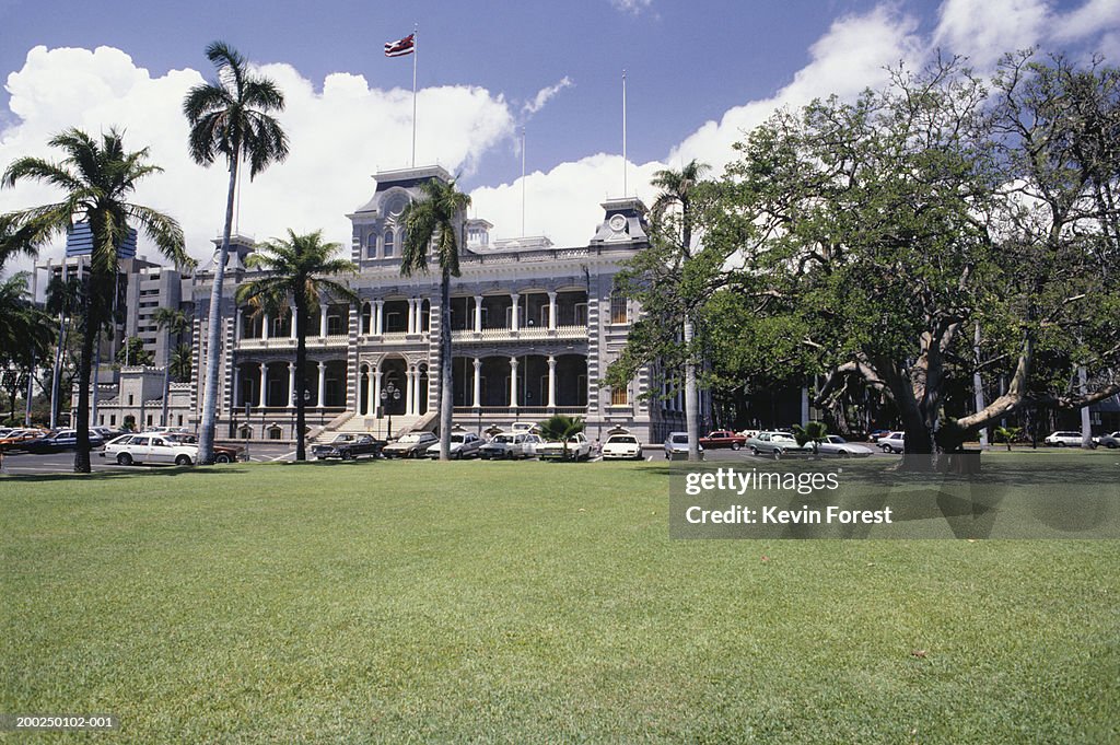 Iolani Palace, Honolulu, Hawaii, USA