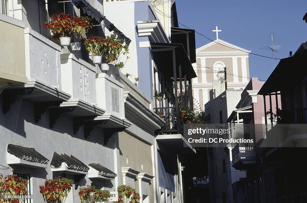 Buildings in Old San Juan, Puerto Rico