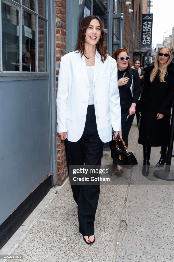Celebrity Sightings In New York City - February 10, 2024
