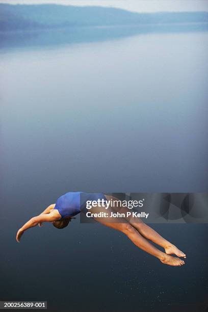 Backfall Dive 161 Backwards Diving Stock Photos, High-Res Pictures, and Images ...