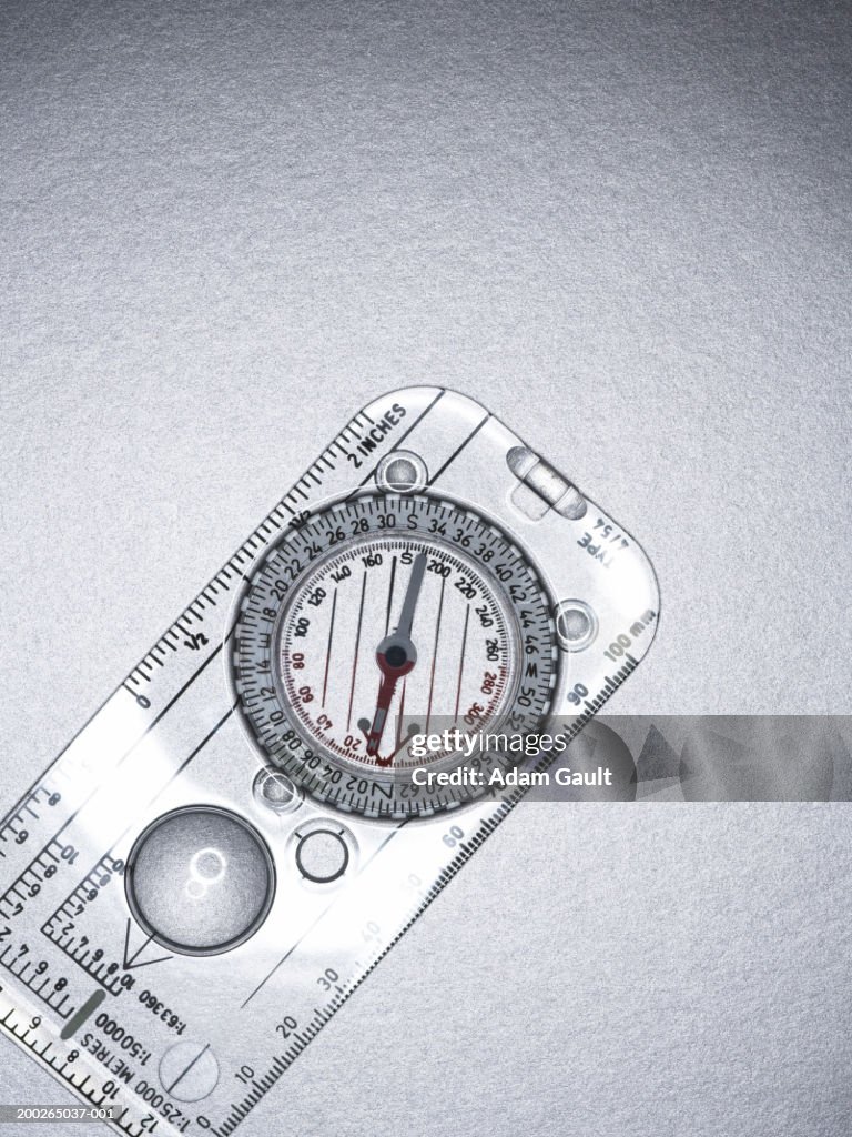 Clear Plastic Compass High-Res Stock Photo - Getty Images