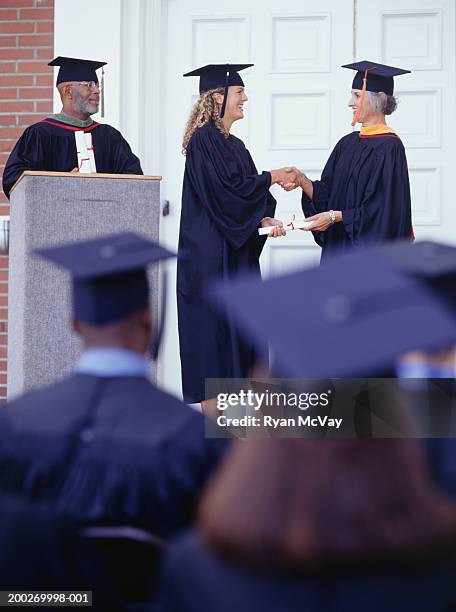 Graduation Received Stand To Receive Degrees Some Photos and Premium High Res Pictures ...
