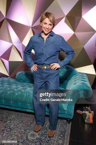 Gisa Zach attends the Blaue Blume Award Ceremony at The Reed on February 7, 2024 in Berlin, Germany.