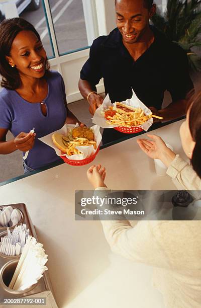 Fast Food Recipient 77 Burger Cashier Stock Photos, High-Res Pictures, and Images - Getty ...