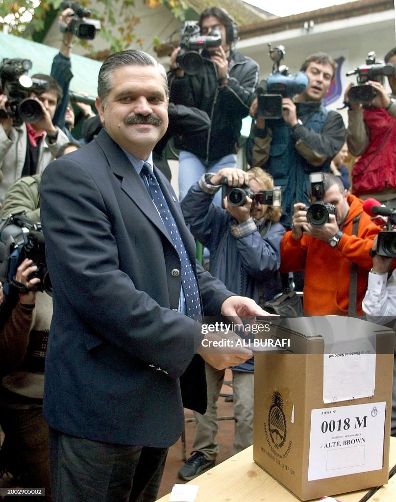 ARGENTINA-ELECTIONS-LOPEZ MURPHY