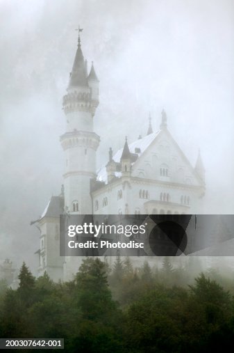 Chateau in mist