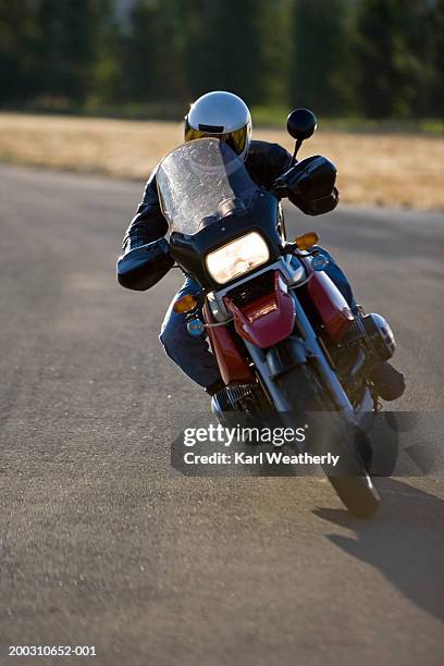 Motorcycle Rider Front Photos and Premium High Res Pictures - Getty Images