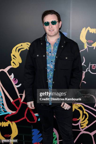 Alexander Hankin attends the alice + olivia by Stacey Bendet Fall 2024 Presentation on February 10, 2024 in New York City.