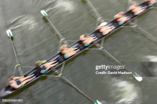 Rowing Crew In Boat Overhead View High-Res Stock Photo - Getty Images