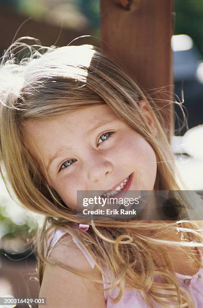 Girl Smiling Portrait High-Res Stock Photo - Getty Images