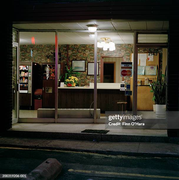 Motel Front Motel Front Desk Photos and Premium High Res Pictures - Getty Images
