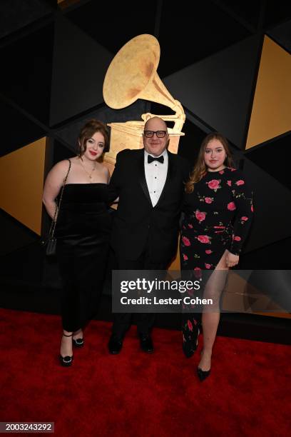 Liliana Berman, Steve Berman and Lucie Berman attends 66th GRAMMY Awards on February 04, 2024 in Los Angeles, California.