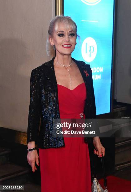 Tracie Bennett attends The 24th Annual WhatsOnStage Awards 2024 at The London Palladium on February 11, 2024 in London, England.